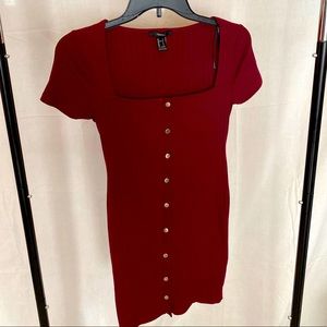 Maroon Forever21 Women’s Dress Casual